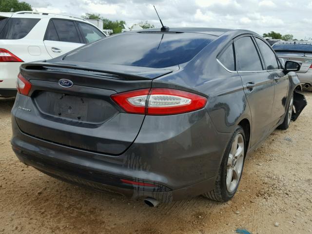 3FA6P0G76GR143379 - 2016 FORD FUSION S GRAY photo 4