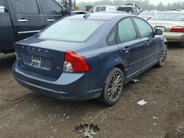 YV1382MS4A2499995 - 2010 VOLVO S40 2.4I BLUE photo 4