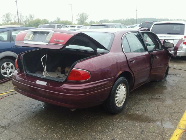 1G4HP52KX34138356 - 2003 BUICK LESABRE CU BURGUNDY photo 4