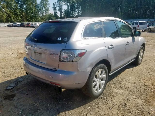 JM3ER293470154264 - 2007 MAZDA CX-7 SILVER photo 4