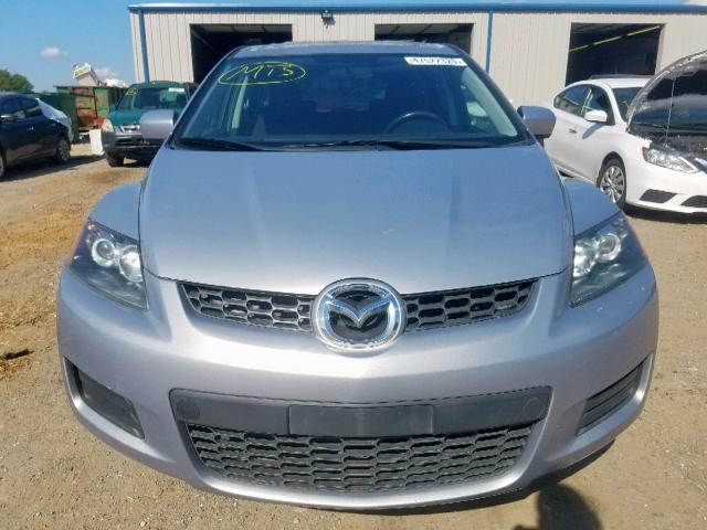 JM3ER293470154264 - 2007 MAZDA CX-7 SILVER photo 9