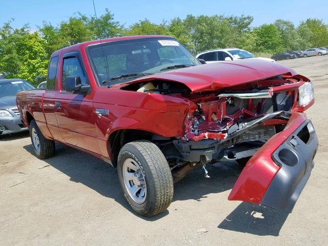 1FTKR1ED4BPA58803 - 2011 FORD RANGER SUP RED photo 1