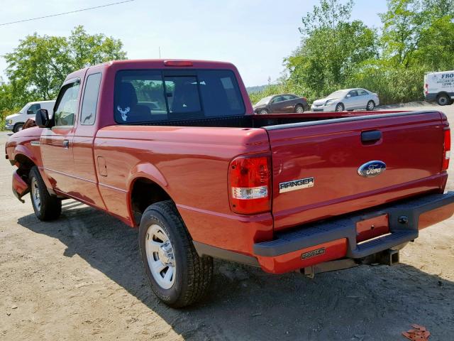 1FTKR1ED4BPA58803 - 2011 FORD RANGER SUP RED photo 3