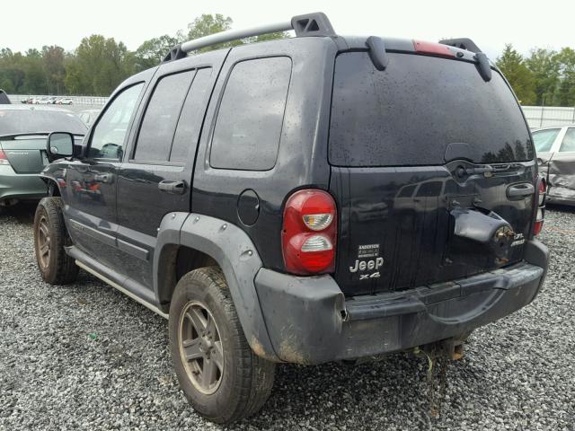 1J4GL38K05W501644 - 2005 JEEP LIBERTY RE BLACK photo 3