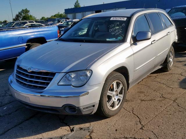 2A8GF68X77R362935 - 2007 CHRYSLER PACIFICA T SILVER photo 2