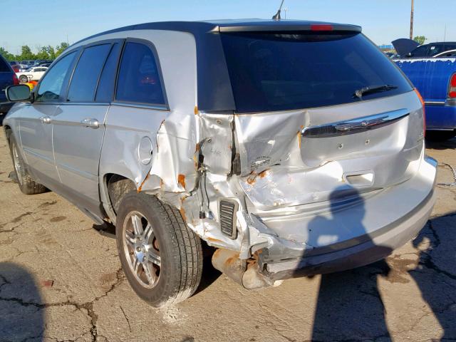 2A8GF68X77R362935 - 2007 CHRYSLER PACIFICA T SILVER photo 3