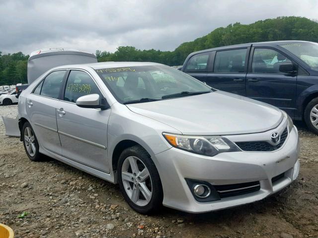 4T1BF1FK3CU065035 - 2012 TOYOTA CAMRY BASE SILVER photo 1