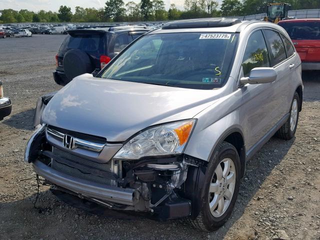 JHLRE48757C018605 - 2007 HONDA CR-V EXL SILVER photo 2