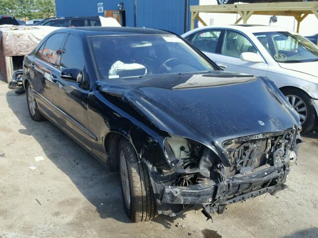 WDBNG83J14A386771 - 2004 MERCEDES-BENZ S 430 4MAT BLACK photo 1