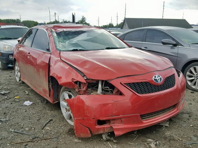 4T1BE46K59U339414 - 2009 TOYOTA CAMRY BASE RED photo 1