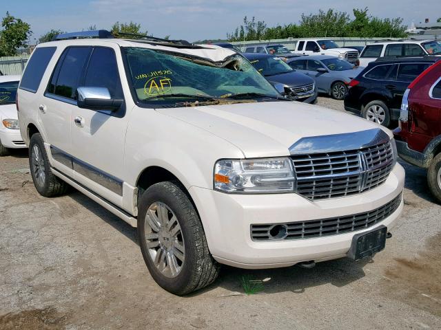 5LMFU28587LJ11570 - 2007 LINCOLN NAVIGATOR WHITE photo 1