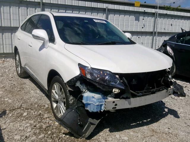 JTJZB1BA3B2404945 - 2011 LEXUS RX 450 WHITE photo 1