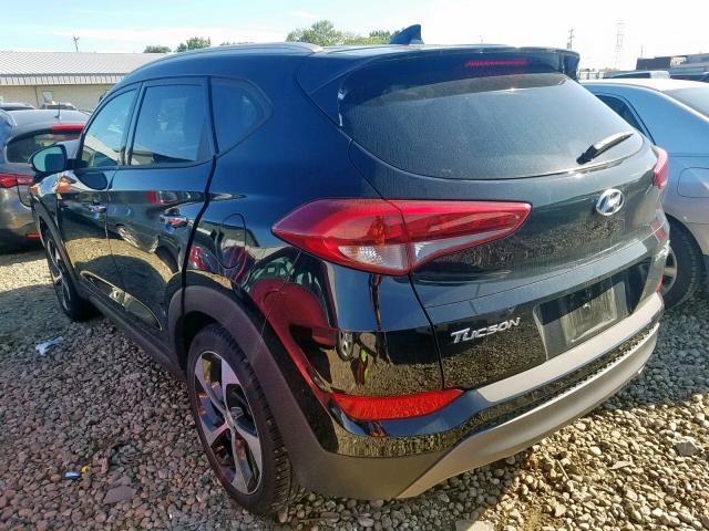 KM8J3CA27GU257006 - 2016 HYUNDAI TUCSON LIM BLACK photo 3