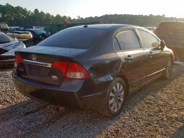 1HGFA16999L014852 - 2009 HONDA CIVIC EXL 灰色 照片 4