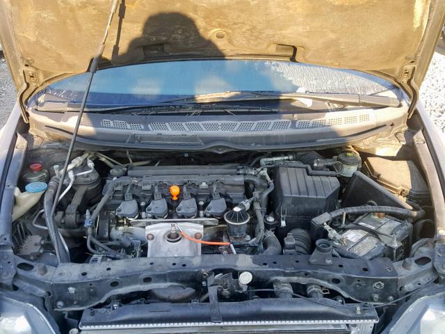 1HGFA16999L014852 - 2009 HONDA CIVIC EXL 灰色 照片 7