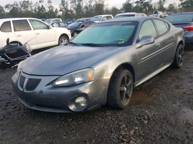 2G2WP522451130395 - 2005 PONTIAC GRAND PRIX GRAY photo 2