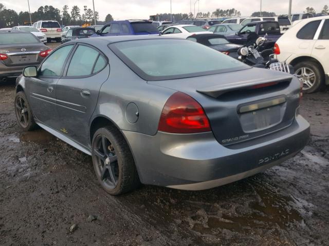 2G2WP522451130395 - 2005 PONTIAC GRAND PRIX GRAY photo 3