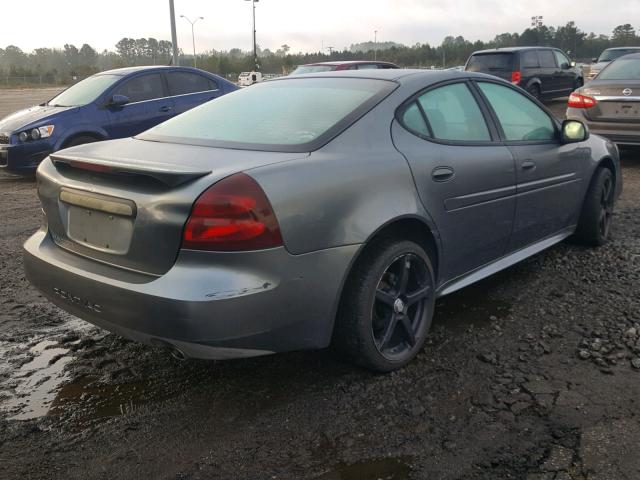 2G2WP522451130395 - 2005 PONTIAC GRAND PRIX GRAY photo 4