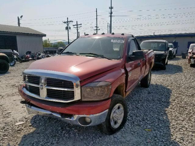 1D7KS28C67J551038 - 2007 DODGE RAM 2500 S Շագանակագույն լուսանկար 2