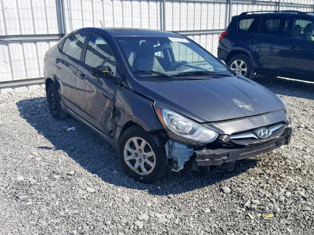 KMHCT4AE2DU295831 - 2013 HYUNDAI ACCENT GLS GRAY photo 1