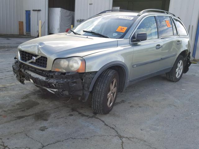 YV4CZ592561274640 - 2006 VOLVO XC90 GREEN photo 2