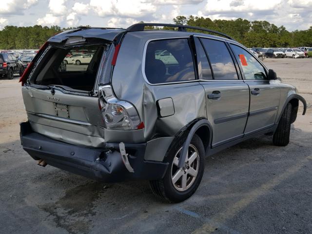 YV4CZ592561274640 - 2006 VOLVO XC90 GREEN photo 4