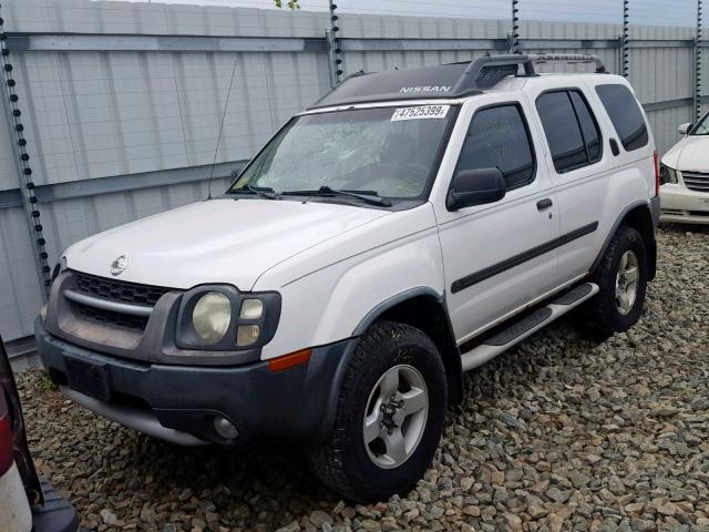 5N1ED28Y74C647124 - 2004 NISSAN XTERRA XE WHITE photo 2