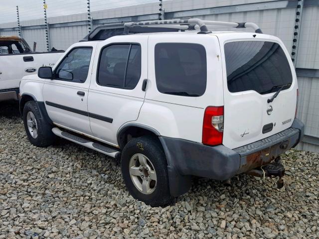 5N1ED28Y74C647124 - 2004 NISSAN XTERRA XE WHITE photo 3