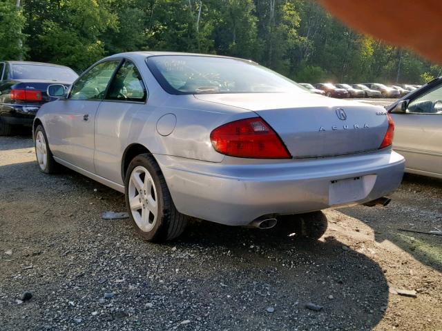 19UYA42772A003297 - 2002 ACURA 3.2CL TYPE SILVER photo 3