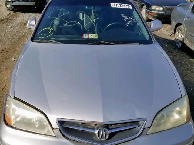 19UYA42772A003297 - 2002 ACURA 3.2CL TYPE SILVER photo 7