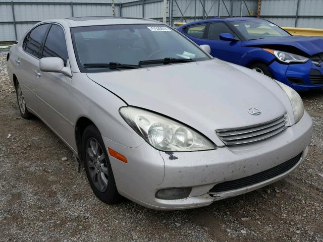 JTHBF30G130091157 - 2003 LEXUS ES 300 SILVER photo 1