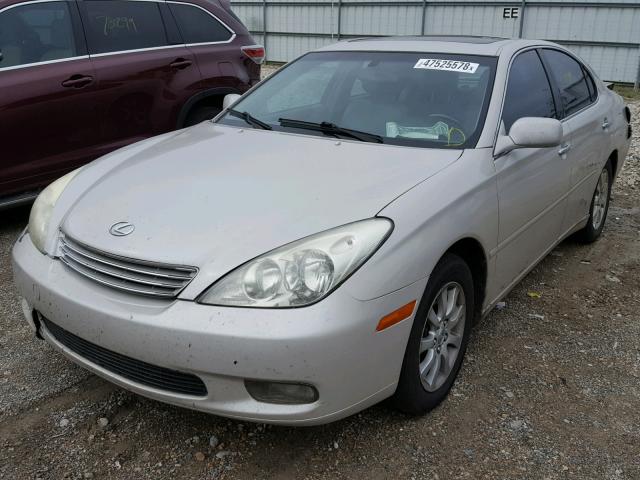 JTHBF30G130091157 - 2003 LEXUS ES 300 SILVER photo 2