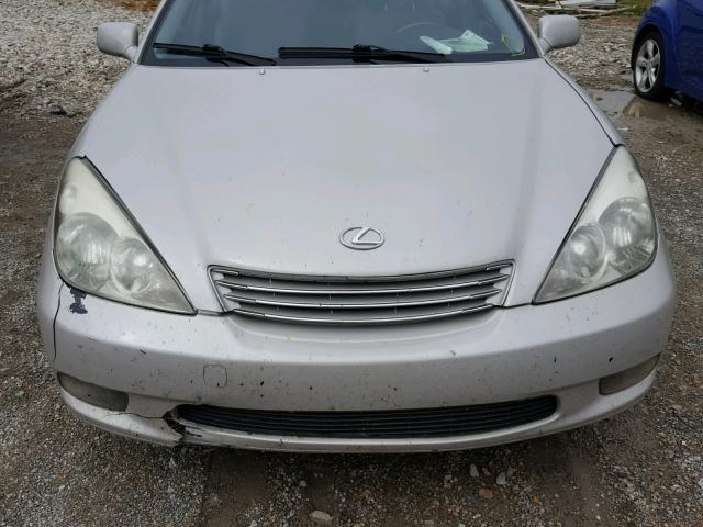 JTHBF30G130091157 - 2003 LEXUS ES 300 SILVER photo 7