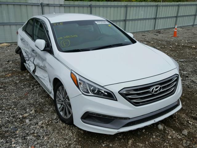 5NPE34AFXGH286329 - 2016 HYUNDAI SONATA SPO WHITE photo 1