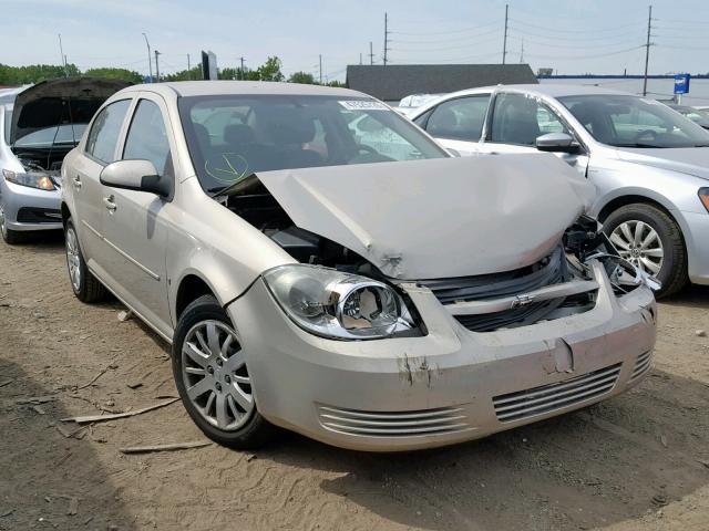 1G1AT58H297272016 - 2009 CHEVROLET COBALT LT TAN photo 1