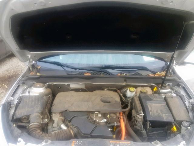 1G11D5RR9DF108457 - 2013 CHEVROLET MALIBU 1LT SILVER photo 7