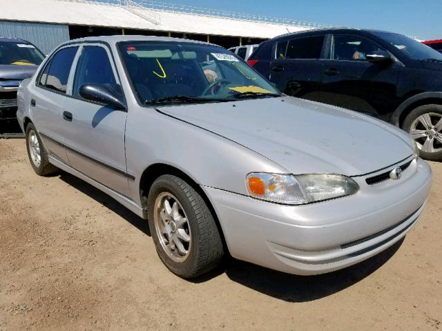 1NXBR12E0YZ337149 - 2000 TOYOTA COROLLA VE SILVER photo 1