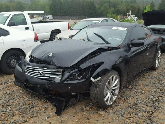 JN1CV6EK9AM103183 - 2010 INFINITI G37 BASE BLACK photo 2