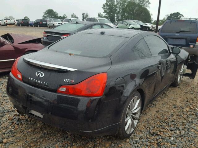 JN1CV6EK9AM103183 - 2010 INFINITI G37 BASE BLACK photo 4