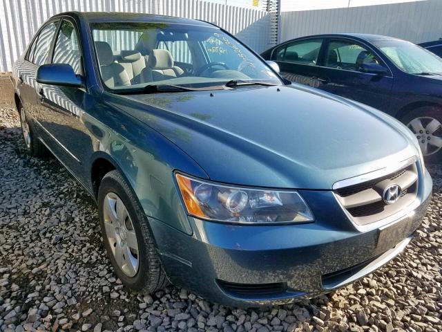 KMHET46C06A090447 - 2006 HYUNDAI SONATA GL BLUE photo 1