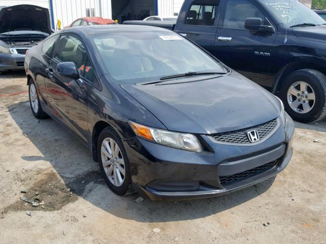 2HGFG3B85CH521419 - 2012 HONDA CIVIC EX BLACK photo 1