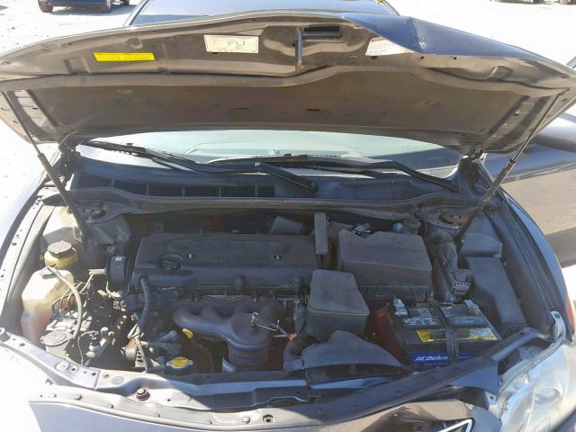 4T4BE46K49R110843 - 2009 TOYOTA CAMRY BASE GRAY photo 7