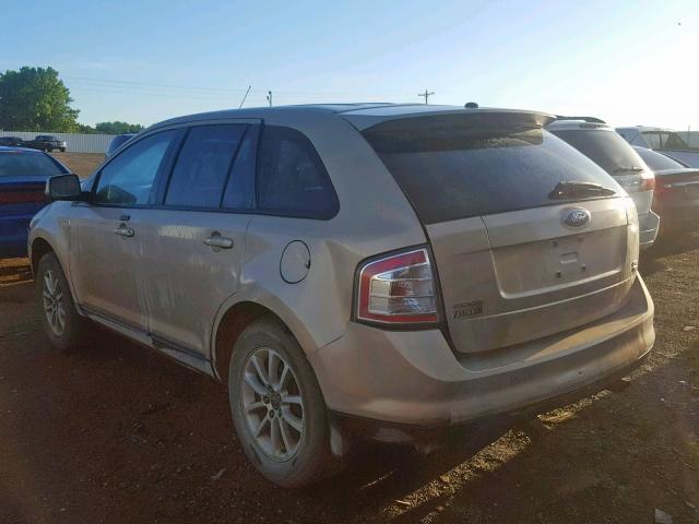 2FMDK48CX7BA92000 - 2007 FORD EDGE SEL TAN photo 3