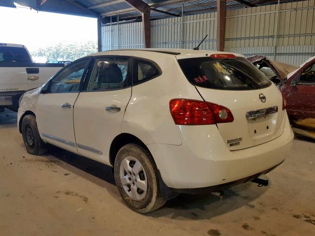 JN8AS5MT7FW673765 - 2015 NISSAN ROGUE SELE WHITE photo 3