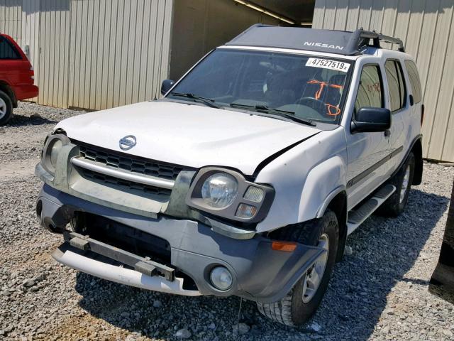 5N1ED28T94C680386 - 2004 NISSAN XTERRA XE WHITE photo 2