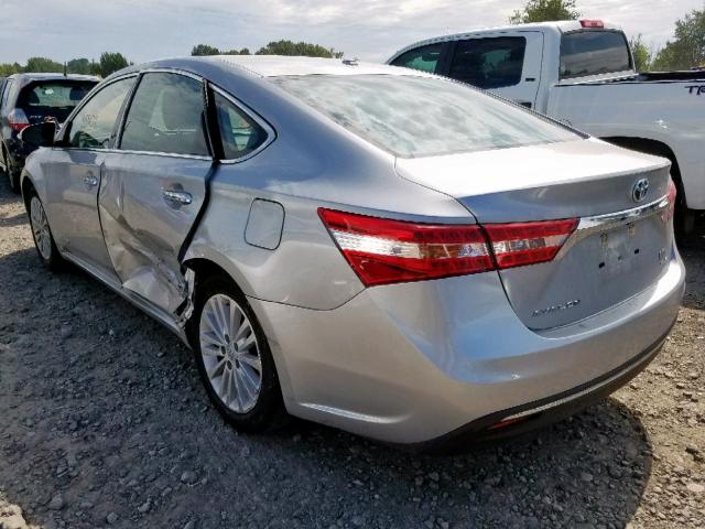 4T1BD1EB3FU047761 - 2015 TOYOTA AVALON HYB GRAY photo 3