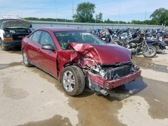 1G2ZH528454169085 - 2005 PONTIAC G6 GT RED photo 1