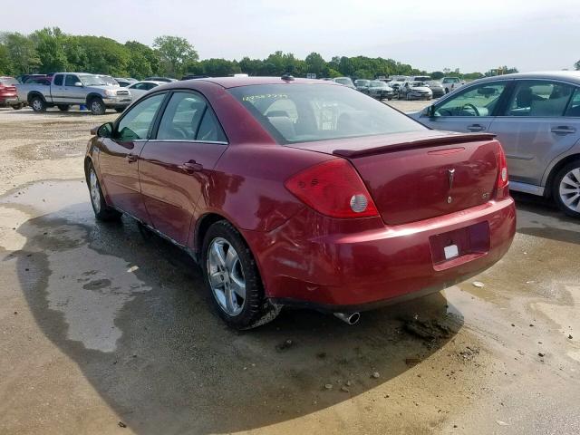 1G2ZH528454169085 - 2005 PONTIAC G6 GT RED photo 3