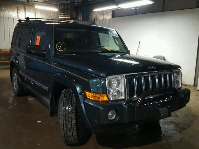 1J8HG58286C198277 - 2006 JEEP COMMANDER GREEN photo 1