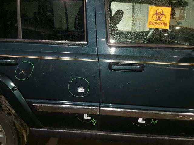 1J8HG58286C198277 - 2006 JEEP COMMANDER GREEN photo 9